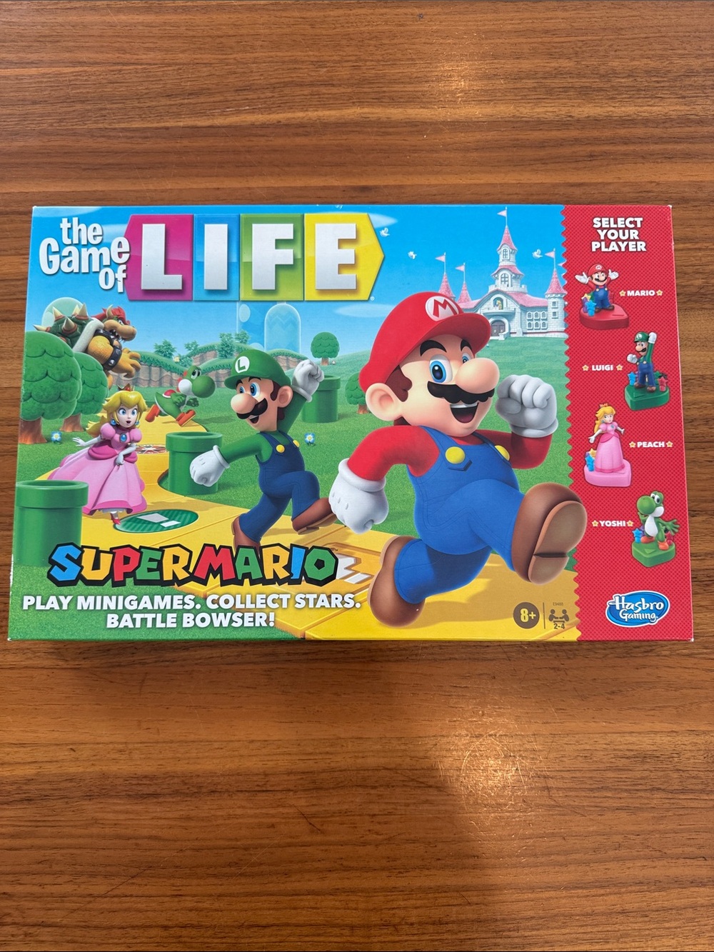 NEW The Game of Life Super Mario Edition Family Board Game 2021 Hasbro